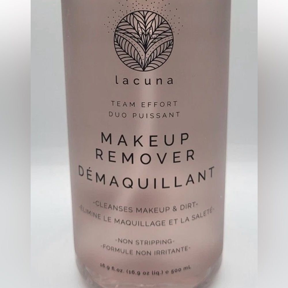 ‘TEAM EFFORT’ Lacuna Makeup Remover – 16.9 fl oz – Cleanses Makeup & Dirt